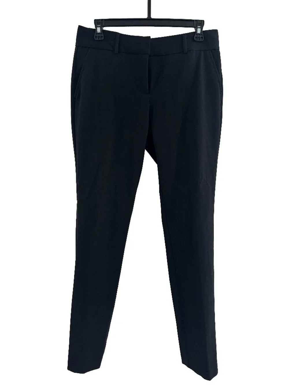 Michael Kors Black Dress Pants Women's Size 4 Mid-Rise Slim Fit Trousers
